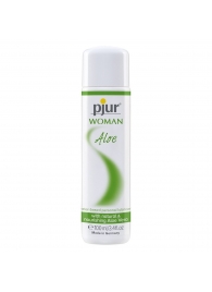 Лубрикант на водной основе pjur WOMAN Aloe - 100 мл. - Pjur - купить с доставкой в Барнауле