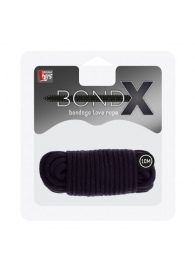 Черная веревка для связывания BONDX LOVE ROPE - 10 м. - Dream Toys - купить с доставкой в Барнауле