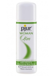 Лубрикант на водной основе pjur WOMAN Aloe - 30 мл. - Pjur - купить с доставкой в Барнауле