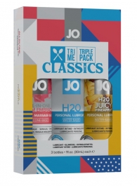 Подарочный набор лубрикантов Tri-Me Triple Pack Classics - System JO - купить с доставкой в Барнауле