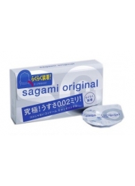 Ультратонкие презервативы Sagami Original QUICK - 6 шт. - Sagami - купить с доставкой в Барнауле