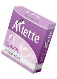 Классические презервативы Arlette Classic - 3 шт. - Arlette - купить с доставкой в Барнауле