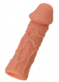 Телесная реалистичная насадка KOKOS Extreme Sleeve 05 с дополнительной стимуляцией - 12,7 см. - KOKOS - в Барнауле купить с доставкой Телесная реалистичная насадка KOKOS Extreme Sleeve 05 с дополнительной стимуляцией - 12,7 см. - KOKOS - в Барнауле купить с доставкой