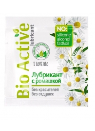 Пробник лубриканта на водной основе Bio Active - 3 гр. - Биоритм - купить с доставкой в Барнауле