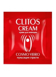 Пробник возбуждающего крема для женщин Clitos Cream - 1,5 гр. - Биоритм - купить с доставкой в Барнауле