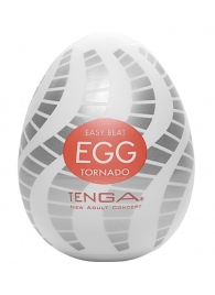 Мастурбатор-яйцо EGG Tornado - Tenga - в Барнауле купить с доставкой