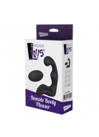 Черный вибромассажер простаты REMOTE BOOTY PLEASER - Dream Toys - в Барнауле купить с доставкой