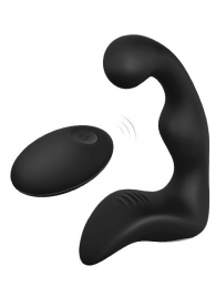 Черный вибромассажер простаты REMOTE BOOTY PLEASER - Dream Toys - в Барнауле купить с доставкой