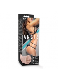 Телесный мастурбатор-ротик Angie - Blush Novelties - в Барнауле купить с доставкой