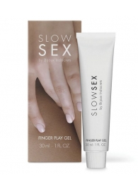 Гель для мастурбации с ароматом кокоса Slow Sex Finger Play Gel - 30 мл. - Bijoux Indiscrets - купить с доставкой в Барнауле