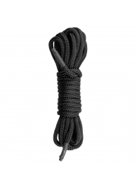 Черная веревка для бондажа Easytoys Bondage Rope - 5 м. - Easy toys - купить с доставкой в Барнауле