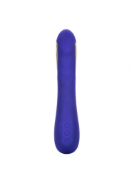 Фиолетовый вибратор с электростимуляцией Intimate E-Stimulator Petite Wand - 18,5 см. - California Exotic Novelties - купить с доставкой в Барнауле