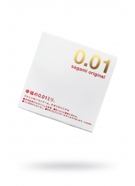 Супертонкий презерватив Sagami Original 0.01 - 1 шт. - Sagami - купить с доставкой в Барнауле