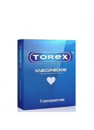 Гладкие презервативы Torex  Классические  - 3 шт. - Torex - купить с доставкой в Барнауле