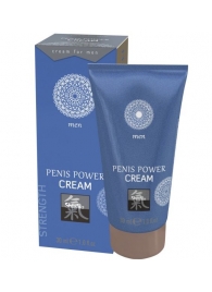 Возбуждающий крем для мужчин Penis Power Cream - 30 мл. - Shiatsu - купить с доставкой в Барнауле