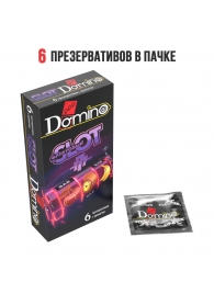 Ароматизированные презервативы DOMINO  Фруктовый слот  - 6 шт. - Domino - купить с доставкой в Барнауле