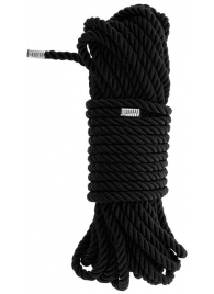 Черная веревка для бондажа BONDAGE ROPE - 10 м. - Dream Toys - купить с доставкой в Барнауле