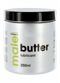 Анальный лубрикант MALE Cobeco Butter Lubricant - 250 мл. - Cobeco - купить с доставкой в Барнауле