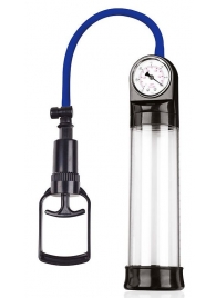 Прозрачная вакуумная помпа Sex Expert с манометром - Sex Expert - в Барнауле купить с доставкой