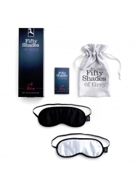 Набор из двух масок на глаза Soft Blindfold Twin Pack - Fifty Shades of Grey - купить с доставкой в Барнауле