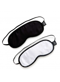 Набор из двух масок на глаза Soft Blindfold Twin Pack - Fifty Shades of Grey - купить с доставкой в Барнауле