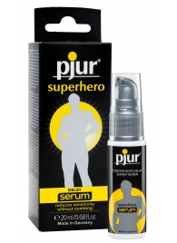 Сыворотка-пролонгатор pjur SUPERHERO Delay Serum - 20 мл. - Pjur - купить с доставкой в Барнауле