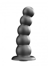 Черная насадка-плаг на харнесс PLATINUM 9 - 24 см. - LOVETOY (А-Полимер) - купить с доставкой в Барнауле