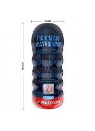 Мастурбатор-вагина Vacuum Cup Masturbator - Baile - в Барнауле купить с доставкой
