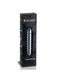 Рельефный фаллос для интенсивного электросекса Groovey George - 20 см. - MyStim - купить с доставкой в Барнауле