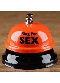 Настольный звонок RING FOR SEX - Сима-Ленд - купить с доставкой в Барнауле