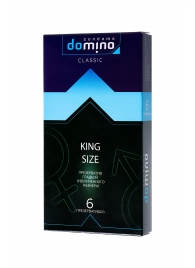 Презервативы увеличенного размера DOMINO Classic King size - 6 шт. - Domino - купить с доставкой в Барнауле