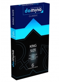 Презервативы увеличенного размера DOMINO Classic King size - 6 шт. - Domino - купить с доставкой в Барнауле