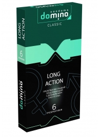 Презервативы с пролонгирующим эффектом DOMINO Classic Long action - 6 шт. - Domino - купить с доставкой в Барнауле