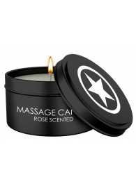 Массажная свеча с ароматом розы Massage Candle - Shots Media BV - купить с доставкой в Барнауле