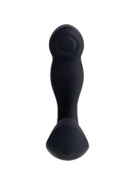 Черный вибростимулятор простаты Mounto с пультом ДУ - 12,5 см. - Erotist Adult Toys - в Барнауле купить с доставкой