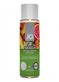 Лубрикант на водной основе с ароматом тропических фруктов JO Flavored Tropical Passion - 60 мл. - System JO - купить с доставкой в Барнауле