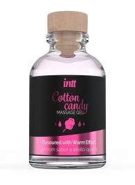 Массажный гель с согревающим эффектом Cotton Candy - 30 мл. - INTT - купить с доставкой в Барнауле