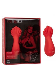 Красный клиторальный вибромассажер Red Hot Fuego - California Exotic Novelties