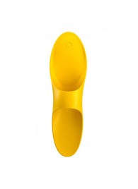 Желтый вибратор на палец Teaser - Satisfyer