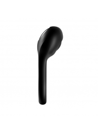Черное эрекционное виброкольцо Majestic Duo - Satisfyer - в Барнауле купить с доставкой