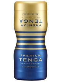 Мастурбатор TENGA Premium Dual Sensation Cup - Tenga - в Барнауле купить с доставкой