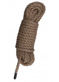 Пеньковая веревка для связывания Hemp Rope - 5 м. - Easy toys - купить с доставкой в Барнауле