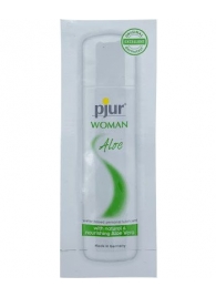 Лубрикант на водной основе pjur WOMAN Aloe - 2 мл. - Pjur - купить с доставкой в Барнауле