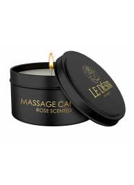 Массажная свеча с ароматом розы Massage Candle Rose Scented - 100 гр. - Shots Media BV - купить с доставкой в Барнауле