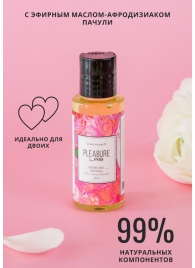 Массажное масло Pleasure Lab Delicate с ароматом пиона и пачули - 50 мл. - Pleasure Lab - купить с доставкой в Барнауле