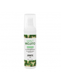 Разогревающее массажное масло с ароматом мохито Gourmet Mint Mojito - 50 мл. - Exsens - купить с доставкой в Барнауле