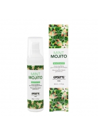 Разогревающее массажное масло с ароматом мохито Gourmet Mint Mojito - 50 мл. - Exsens - купить с доставкой в Барнауле