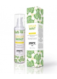 Разогревающее массажное масло Gourmet Spearmint Organic с органическими ингредиентами - 50 мл. - Exsens - купить с доставкой в Барнауле