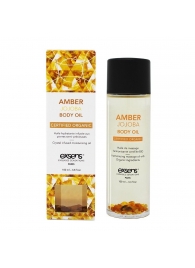 Органическое массажное масло AMBER JOJOBA - 100 мл. - Exsens - купить с доставкой в Барнауле