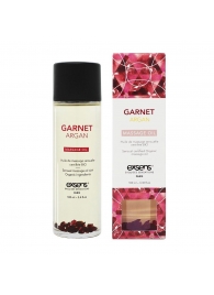 Органическое массажное масло GARNET ARGAN - 100 мл. - Exsens - купить с доставкой в Барнауле